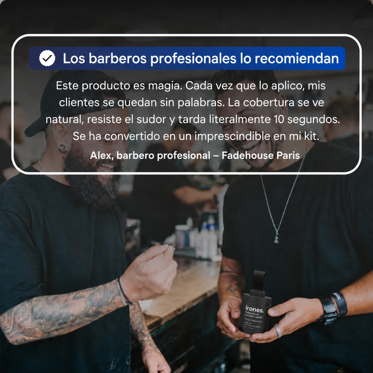 Polvo Corrector Capilar IRONES