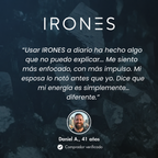 IRONES® Pulsera de hematita