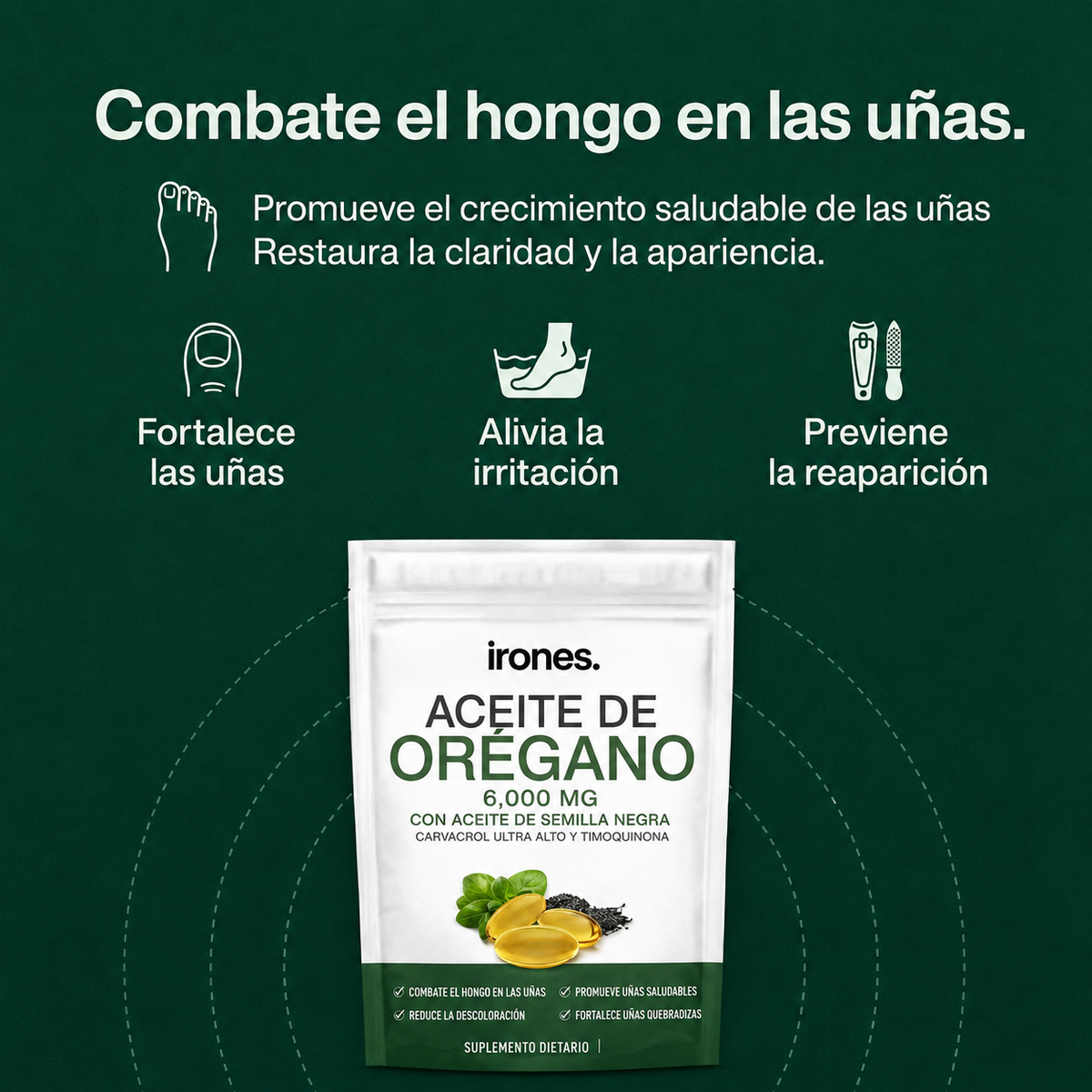 CAPSULAS DE ACEITE DE OREGANO CON SEMILLA NEGRA