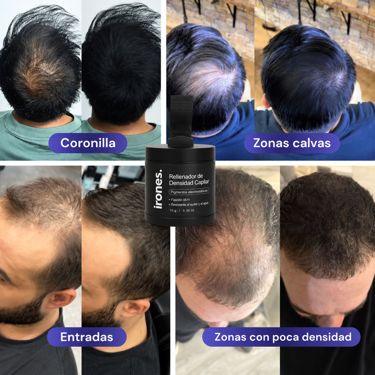 Polvo Corrector Capilar IRONES