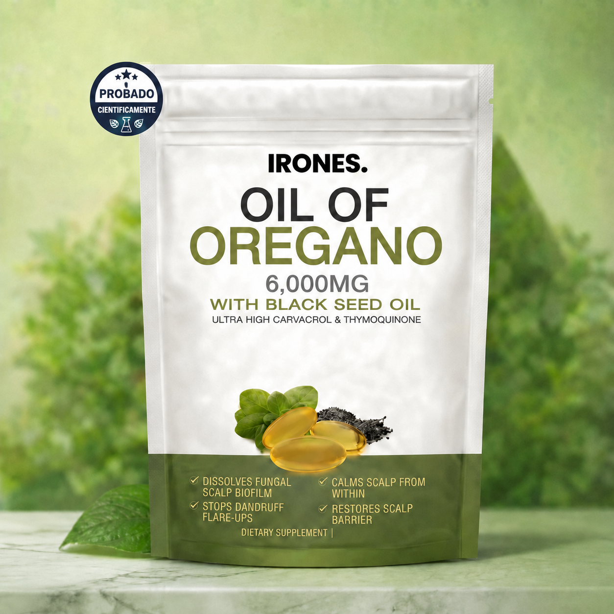 CAPSULAS DE ACEITE DE OREGANO CON SEMILLA NEGRA