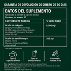 CAPSULAS DE ACEITE DE OREGANO CON SEMILLA NEGRA
