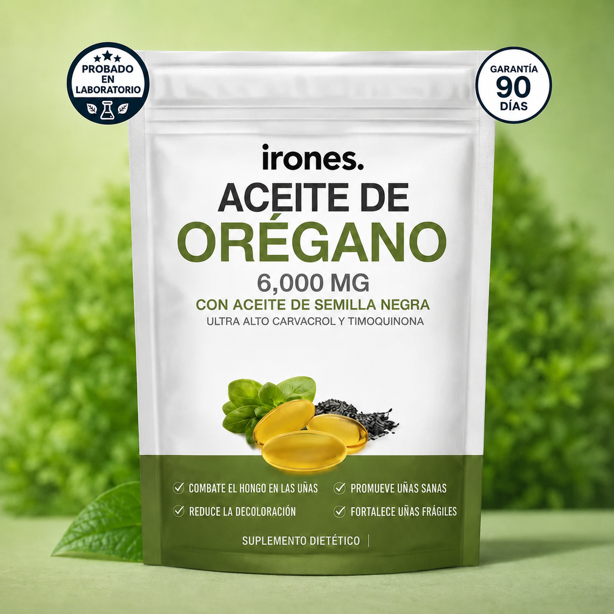 CAPSULAS DE ACEITE DE OREGANO CON SEMILLA NEGRA